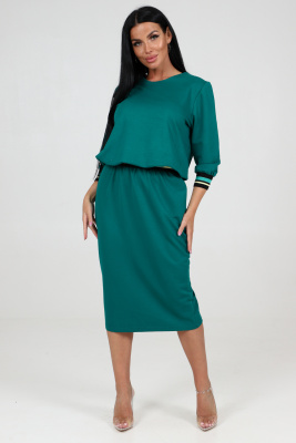 Женский костюм 31829 зеленый